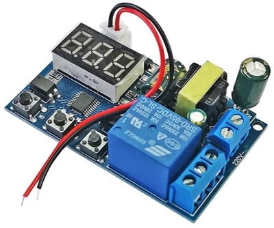 Dailygoods- Relaismodule 1-kanaals - AC 220 V - Instelbaar met LED-display - Triggervertraging - Cyclustiming - Eenvoudige bediening - Schakelmodule