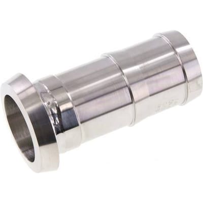 Melkkoppeling 56mm Laspuntstuk 40mm Slangpilaar RVS