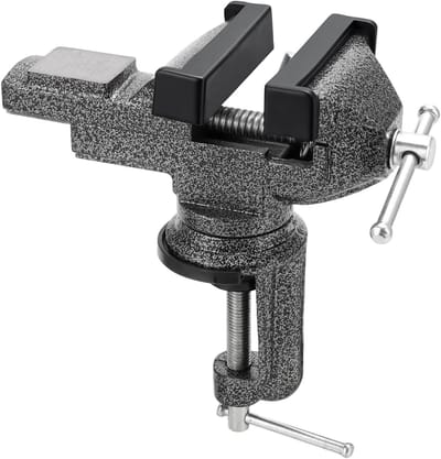 Draaibare 70mm Bankklem met 360° Rotatie, Ideaal voor Houtbewerking, Metaalbewerking en Klussen