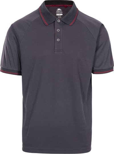 Trespass T-shirt Bonington - Polohemd voor heren Tp100 donkergrijs