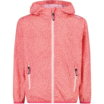 Cmp Rain Fix Hood 31x7295 Jas Oranje 6 Years Meisje