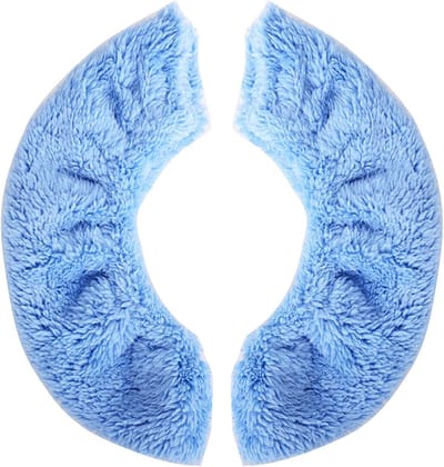 Schaats Beschermers - Schoenhoezen - Slijtage Voorkomen - Zacht Absorberend - 33 cm Lengte - Lichtblauw