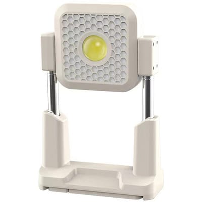 Zonne Werklicht Buiten Tentlicht Draagbaar Draagbaar USB Oplaadbaar Schijnwerper Campinglicht A gray