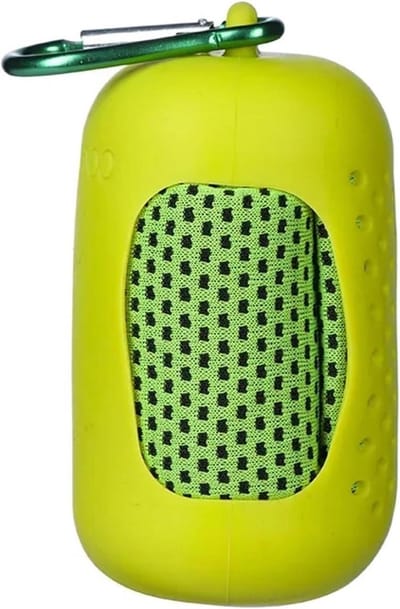 Sporthanddoek microvezel sneldrogende sport koude sporthanddoek fitness koele handdoek voor sport, kamperen en wandelen (groen, 30 x 90 cm)