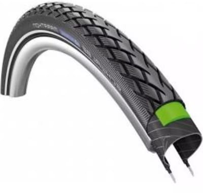 Schwalbe Buitenband 28x2.0 - Anti-lek Greenguard - Reflecterend - Geschikt voor E-bikes tot 50 km/h