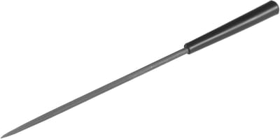Ronde Vijl met 0.3 cm Schacht, 5.5" Totale Lengte, Stalen Grondvijlen met Antislip Handvat voor Werkplaatsen en Hobbyprojecten