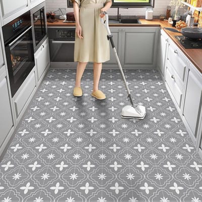 Speciale vloermat voor de keuken Oliebestendig tapijt Waterdicht tapijt Antislip tapijt Veeg- en wasvrij Eenvoudige tapijtdeurmat 50x 160cm