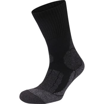 FALKE TK1 anti-blaar dik wol functioneel materiaal wandelsokken heren zwart - maat 42-43
