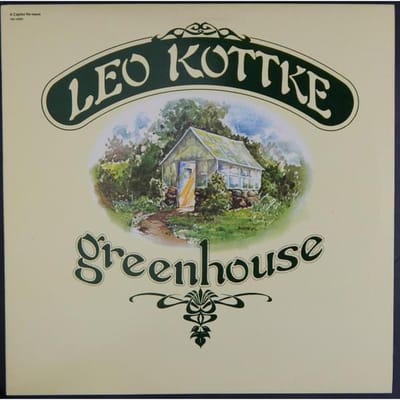 LP Plaat LEO KOTTKE Greenhouse SN16065 CAPITOL RECORDS 1979 VS Rock Gebruikt