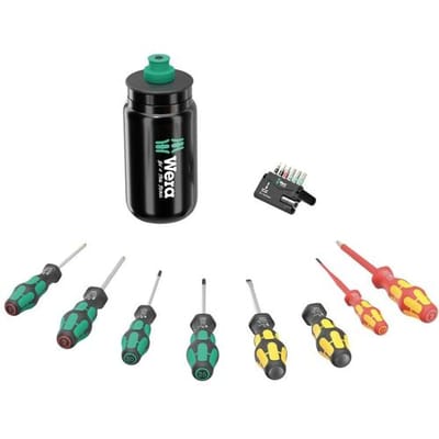 Wera 05100028001 Schroevendraaierset Universeel 17-delig Kruiskop Phillips, Kruiskop Pozidriv, Plat, Torx