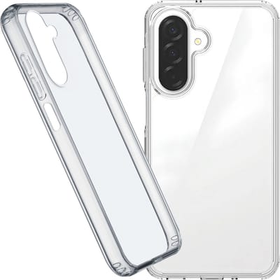 Cellularline Clear Duo Hoesje - Geschikt voor Samsung Galaxy A17 - Transparant & Dual Materiaal - Transparant