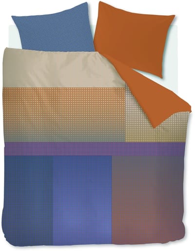 Beddinghouse Dutch Design Oxford Street dekbedovertrek - Tweepersoons - 200 x 200/220 cm - Blauw