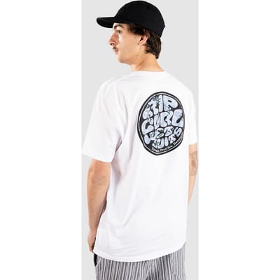 Rip Curl Wettie Passage Icon T-Shirt wit