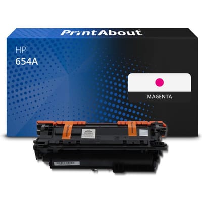 PrintAbout huismerk Toner 654A (CF333A) Magenta Geschikt voor HP