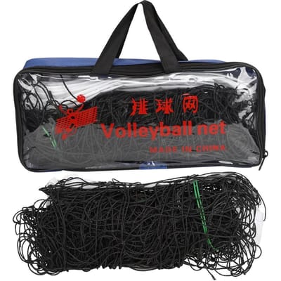 Filet de beach-volley standard Filet d'entraînement professionnel en fil d'acier avec bords couverts