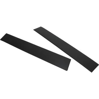 1 Paar Voorportier B-Stijl Bekleding 5020665AA Sterke Bescherming Stijlvolle B-Stijl Sierlijst Vervanging voor Dodge Grand black