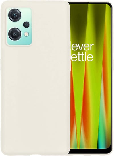 Hoesje - Geschikt voor OnePlus Nord CE 2 Lite - Sterk & Shockproof - Hoes Cover - Siliconen Case - Telefoonhoesjes - Wit