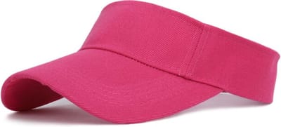Zonneklep - Roze | Katoen/Acryl | 56-58 cm | Fashion Favorite