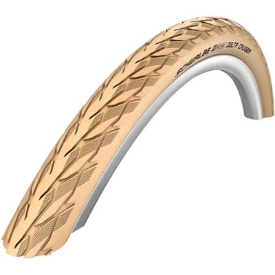 Schwalbe Buitenband Delta Cruiser Plus PunctureGuard 28 x 1.40 / 37-622 - creme met reflectie