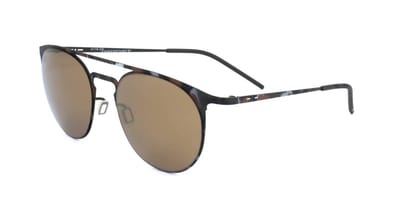 Italia Independent MOD 0206 I THIN METAL Havana militare 52/19/140 UNISEX Zonnebrillen