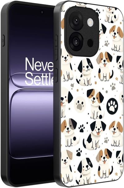 Smartphonica Telefoonhoesje Geschikt voor OnePlus 13T met honden opdruk - TPU backcover case dog design geschikt voor OnePlus 13T