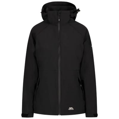 Dames waterdichte hoodie-jack met rits Trespass Tilbury