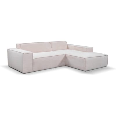 Hoekbank Firenze rechts ribstof | NADUVI Collection