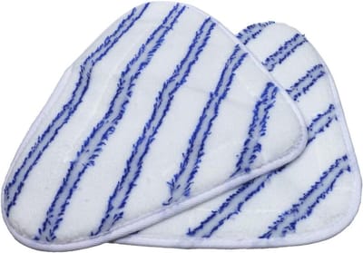 Microvezeldoek Reinigingspads - Stoomreiniger Pads - Vloeren Schoonmaken - Specifiek Ontworpen - Pak van 2 - Wit