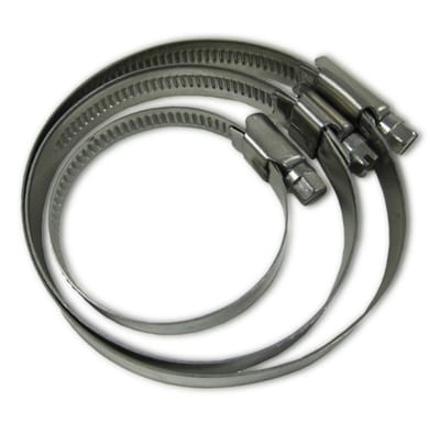 RVS slangklem 70-90 mm