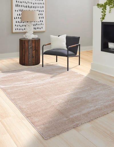 Flycarpets Bolana Modern Effen Vloerkleed - Beige - 120x170 cm