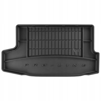Frogum Dryzone - Kofferbakmat Nissan Juke I (2014-2019) - Voor Hoge Laadvloer - Met Organizer - 5cm Hoge Rand