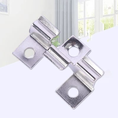 Dailygoods- Bevestigingsclips 100 stuks - Roestvrij Staal - Terrasclips - Bevestigingselementen - 8/9/10 mm - Eenvoudige Installatie - Terrasplankclips