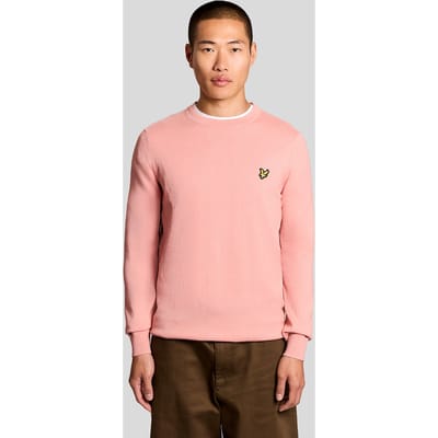 Lyle & Scott Cotton Merino Crew Neck Jumper Blossom Taglia: S | Maglioni a maglia Outlet | Uomo