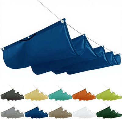 Intrekbare Schaduwdoek voor Serre en Terras - UV-bescherming en Verstelbare Zonwering