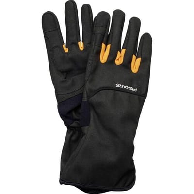 Fiskars - Struikverzorgingshandschoenen - Maat 8 - Synthetisch Leer - Zwart