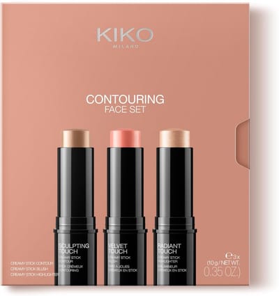 Contouring Face Set met Blush, Highlighter en Contourstick - Gezichtsmake-upset