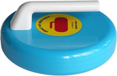 Shuffleboard Schijven - Curling Set - Binnen Spelen - Duurzaam ABS Materiaal - 11 cm - Hemelsblauw