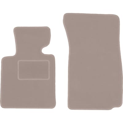 Beige veloursmatten voor: BMW Z4 E85 cabriolet (2002-2008)