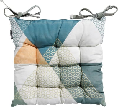 Madison Toscane Zitkussen - Triangle Green - 46x46 - Groen