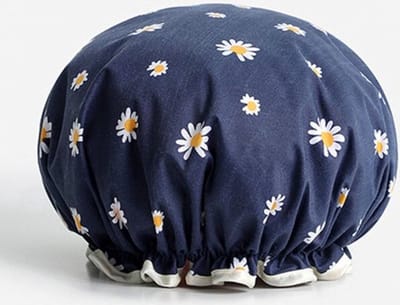 *** 2x Premium Douche Muts - Degelijke BadMuts Bloem- Duurzaam Droge Haren - Shower Cap Flower - van Heble® ***