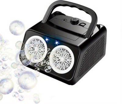 Nivard Bellenblaas Pistool - Bellenblazer - Bellenblaas Speelgoed - Bubble Blaster - Bellenblaasmachine - Speelgoed - Machine - Zwart
