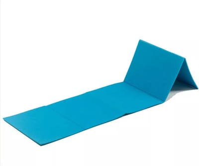 Toorx Fitness Yoga Mat - 175 x 50 x 0,8 cm - Inklapbaar - Fitnessmat - Sportmat - Blauw