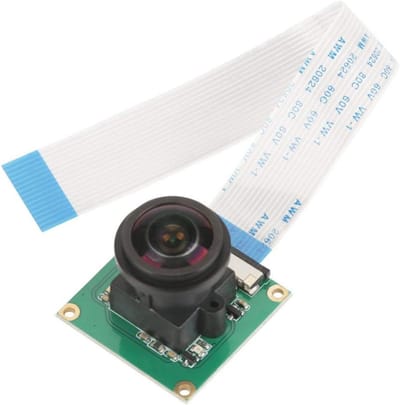 HD 4K cameramodule met 5MP camera en groothoek fisheye-lens voor RPi