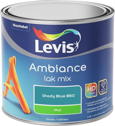 Levis - Ambiance Lak Mat Mix - Shady Blue B60 - Mengverf - 0,5 L
