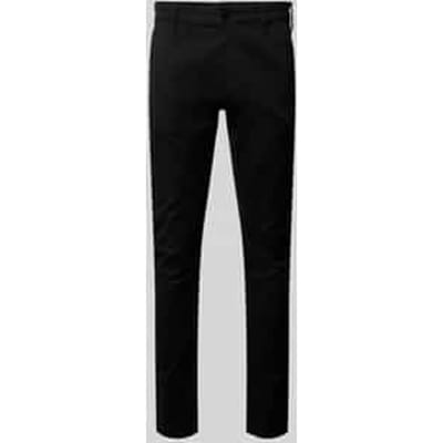 Skinny fit chino met achterzakken
