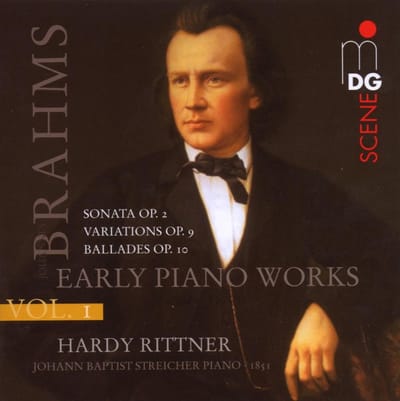 Hardy Rittner - Brahms: Early Piano Works Volume 1 (SACD)