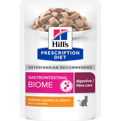 24x85g Gastrointestinal Biome Kip Hill's Prescription Diet Kattenvoer