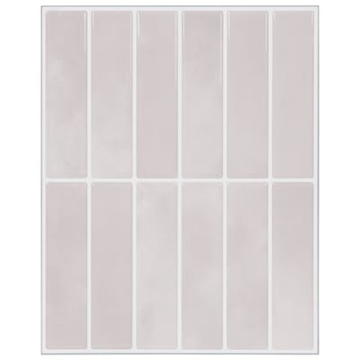 vidaXL - Rechthoekige - Tegel - 50 - st - Beige - 29 - x - 23 - x - 0,08 - cm