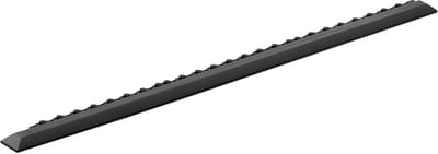 Afsluitstrip - voor ringrubber mat 10050276 - 95 x 6 x 1 cm - zwart - ulsonix