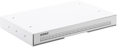 Ondertafellade voor Bureau - Compact & Stevig Staal Lade Wit/Grijs 410x270mm